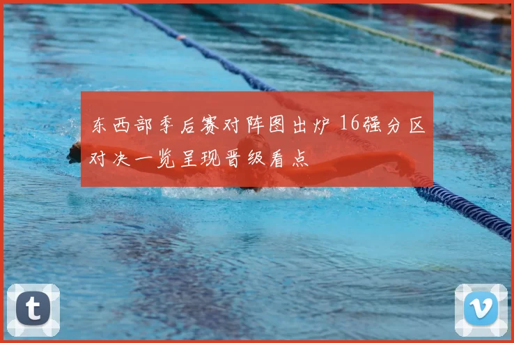 东西部季后赛对阵图出炉 16强分区对决一览呈现晋级看点